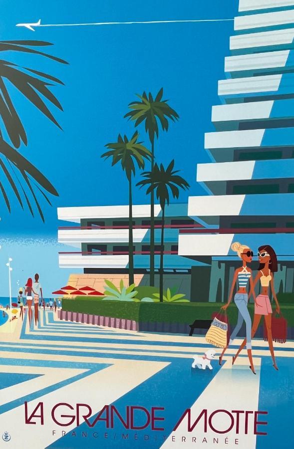 Le Grand Bleu, La Grande Motte, Plage Bagian luar foto